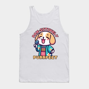 Singing dog Tank Top